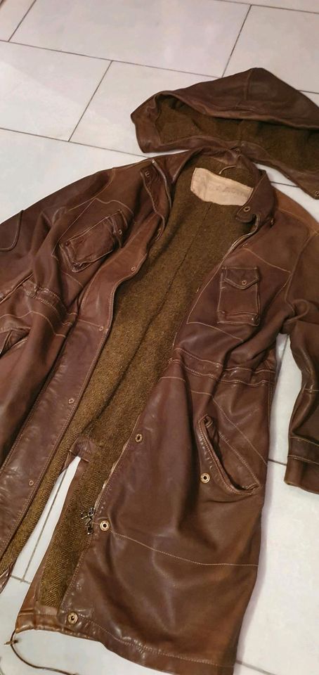 Ledermantel Lederjacke M/L von Georgio Brato in Recklinghausen