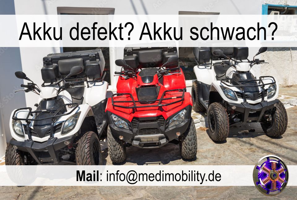 E-Quad und Golfcart Batterie Akku Reparatur Zellentausch in München