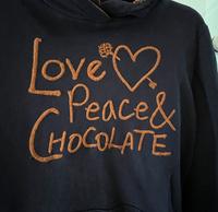***COOL*** Hoodie - dunkelblau - Love, Peace & Chocolate Bremen - Walle Vorschau