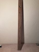 Wasserwaage 80 cm Vintage aus echtem Teak Holz Deko Niedersachsen - Oldenburg Vorschau