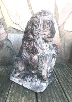 Steinfigur Statue Löwe mit Schild frostischer Steinguss H. 42 cm Niedersachsen - Ilsede Vorschau