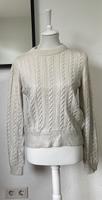 Damen Strick Pullover Creme Silber Größe S Neu! Köln - Porz Vorschau