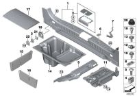 BMW Abdeckung Schloss Heckklappe 3er E91 TOURING 51479142417 Hessen - Fulda Vorschau