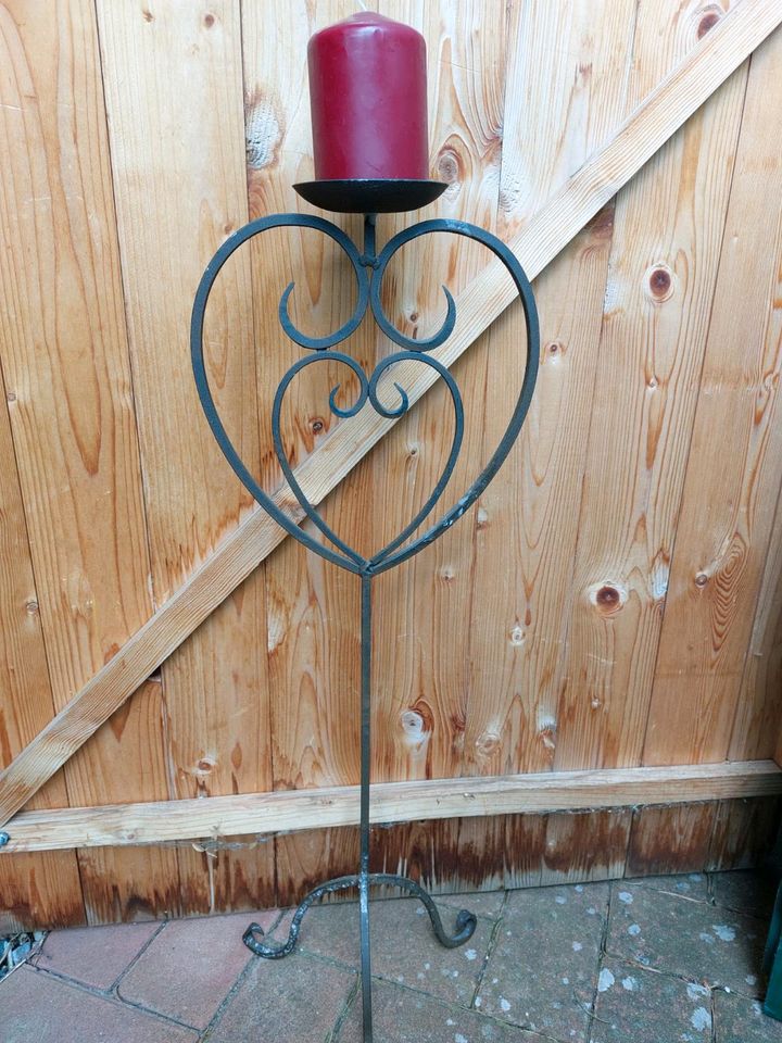 Kerzenständer Kerzenhalter Metall Höhe 65cm Deko in Schülp bei Rendsburg