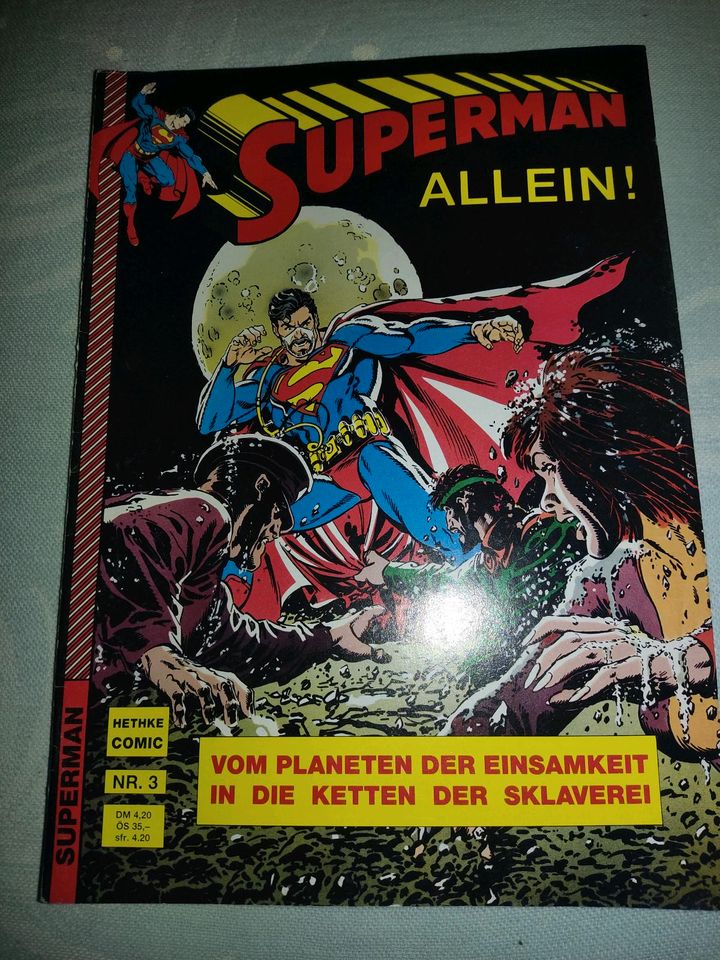 Superman hethke Nr. 3,4,5 in Dinslaken