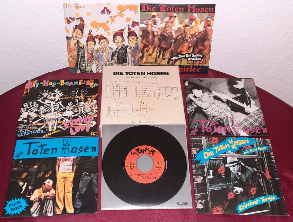 Die Toten Hosen Musik war ihr Hobby CD Singles Punk Rock in Halle