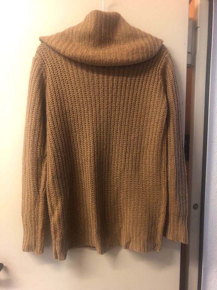 MADONNA Strick-Pullover mit Rollkragen braun/mocca Gr. S in Bergisch Gladbach