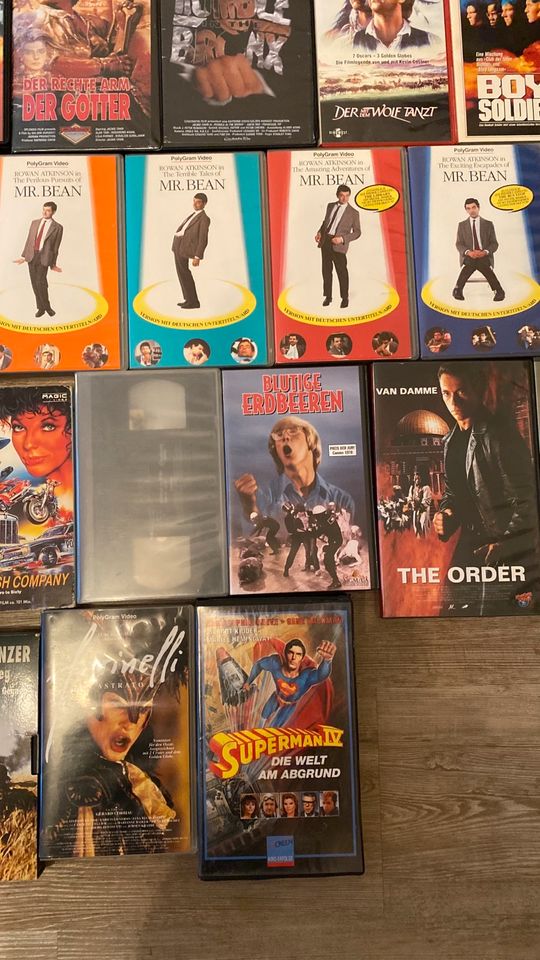 33 VHS Filme im Konvolut Sammlung Auflösung 80er 90er usw in Seebad Heringsdorf