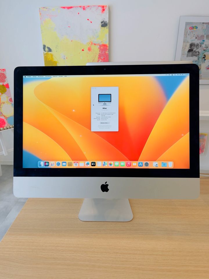 Apple iMac 21.5" mit 12 Monate Garantie in Lampertheim