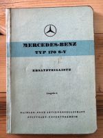 Ersatzteilliste Mercedes 170 S-V Bayern - Falkenberg Vorschau