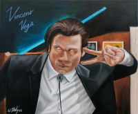 Ölgemälde Bild Malerei Pulp Fiction Wandkunst Kreis Pinneberg - Elmshorn Vorschau