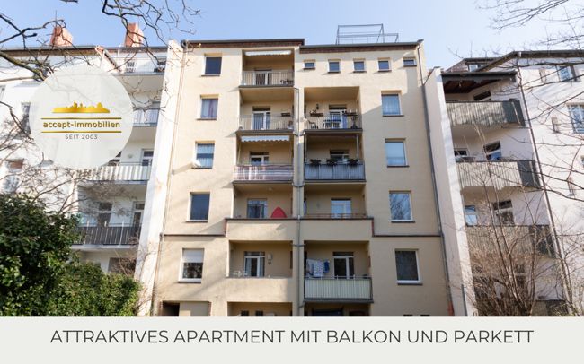 ** 3-Zimmer-Wohnung mit Balkon in ruhiger Lage von Gohlis | Wohnküche | Parkett ** in Leipzig