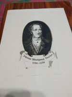 Kupferstich von Johann Wolfgang Goethe - eine limitierte Ausgabe Frankfurt am Main - Ostend Vorschau