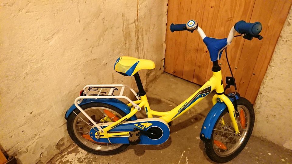 FALTER FX 100 16 Zoll, Kinderfahrrad, Wave neon yellow-anthracite in Dresden