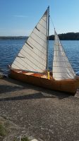 Holzboot Katamaran mit Besegelung. Werftbau Vollholz/Edelstahl Essen - Bergerhausen Vorschau