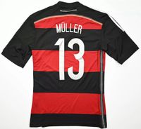 Original DFB Deutschland Trikot 2014 Müller M L rot schwarz WM Thüringen - Gera Vorschau
