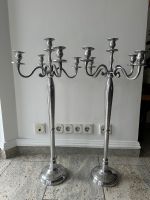 2x Kerzenständer Kerzenhalter Silber 78cm Saarland - Bexbach Vorschau