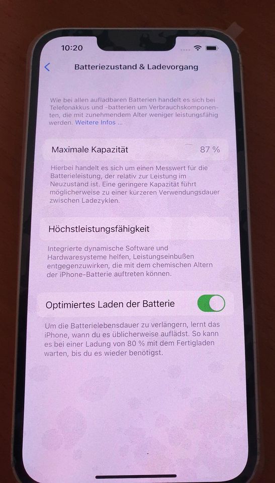 I Phone Weiß  13    128 GB in Südbrookmerland