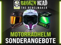 Motorradhelm Deals von Broken Head – in Weiden und im Onlineshop - Integralhelme - Motocross-Helme stark reduziert! Bayern - Weiden (Oberpfalz) Vorschau