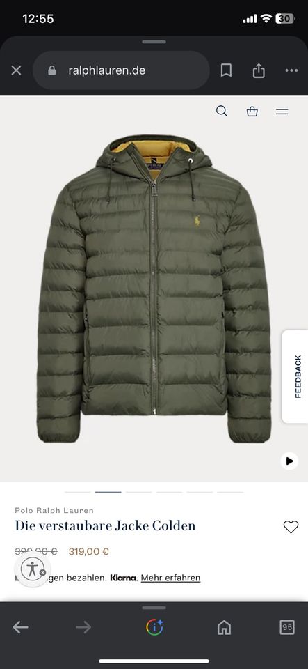 Ralph Lauren Steppjacke in Gladbeck