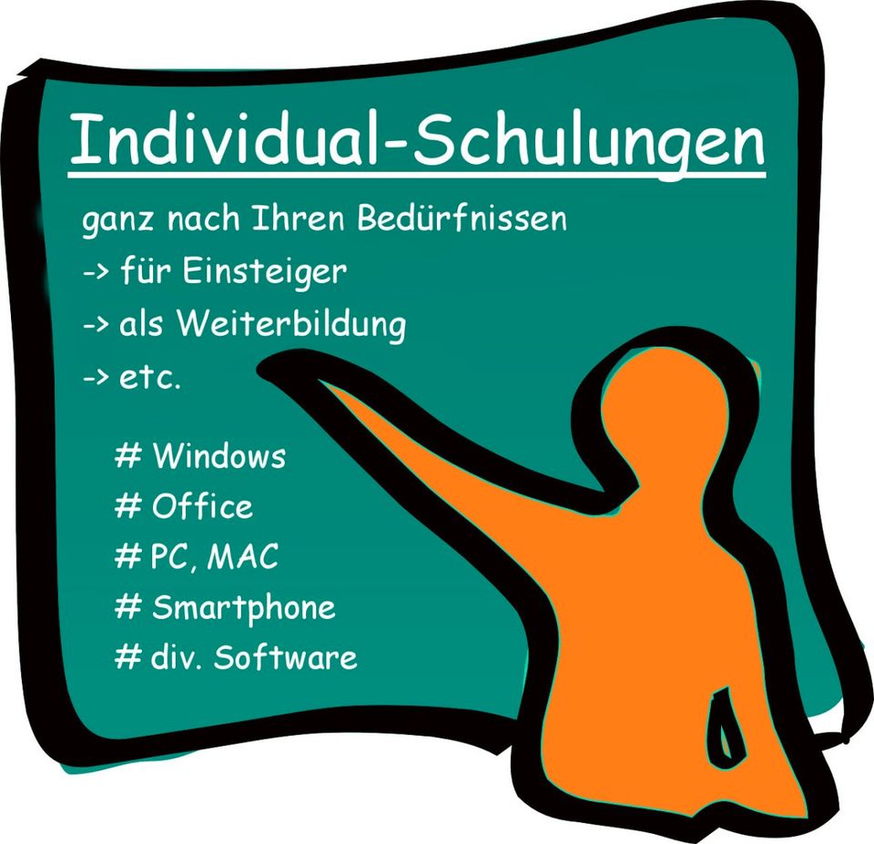 Individual-Computerkurse MS Windows, Office, Mac, Internet, Handy in Templin