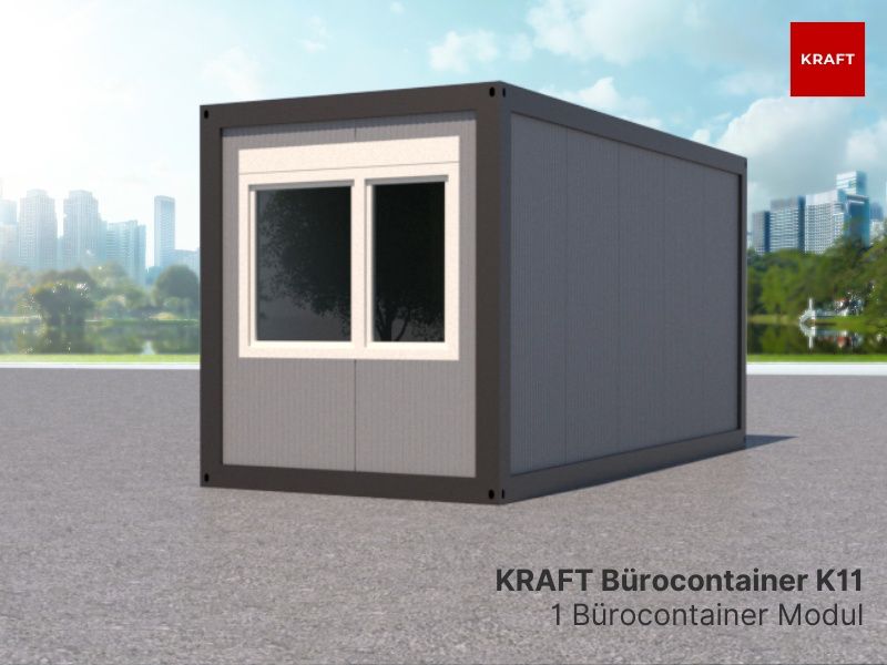 Bürocontainer 20 Fuß | 16 Größen | 245 x 605 x 287 | 12,5 m2 in Lippstadt