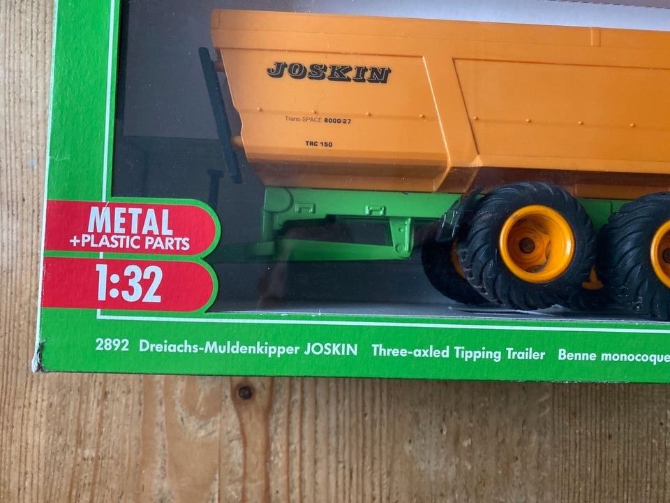 Siku Farmer 2892 Joskin Dreiachs-Muldenkipper 1:32 in Obermeitingen