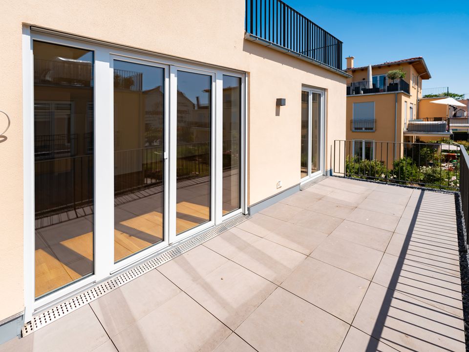 Maisonette Wohnung mit großer Dachterrasse in Langenlonsheim