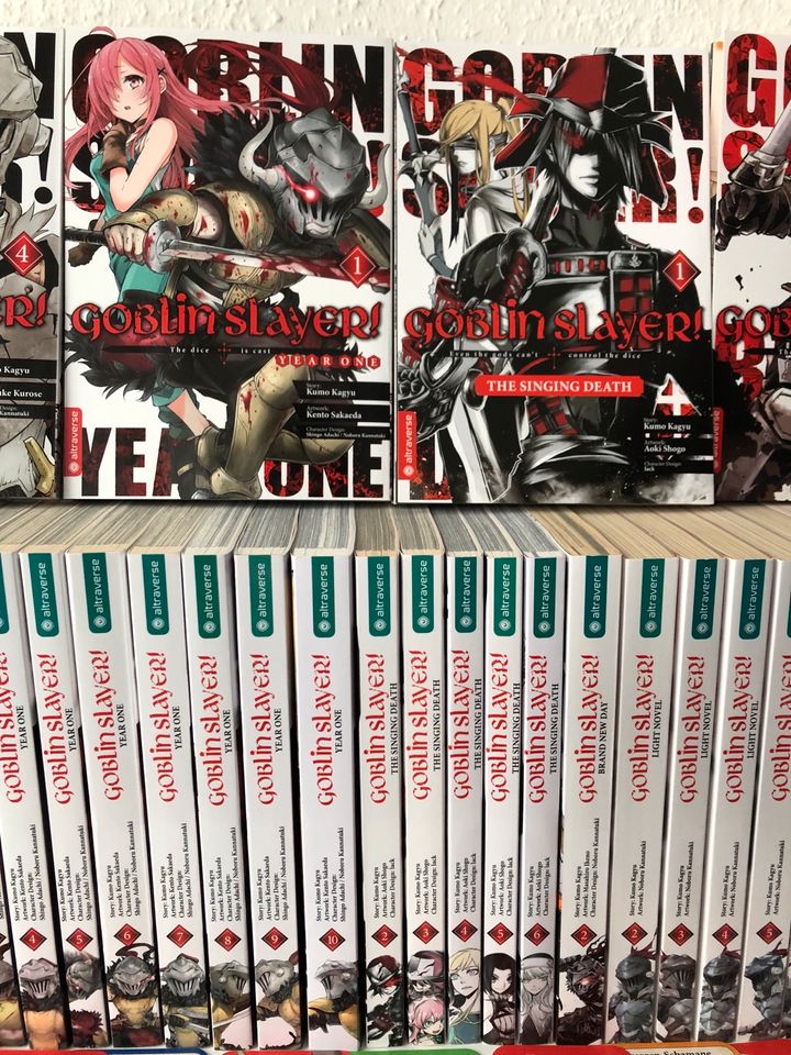 Goblin Slayer Sammlung: Manga, Spin Offs, Light Novel + Extras in Stuttgart