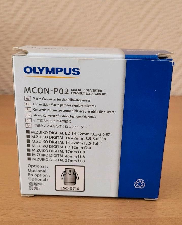 Olympus MACRO Converter MCON-P02 mit OVP in Uelzen