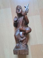 Alte chinesische Holzfigur, Musiker West - Höchst Vorschau