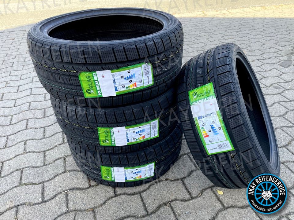 4x 215/45 R17 91V XL ➡️ Winterreifen NEU ➡️ ATLAS Polarbear UHP3 Winter  Reifen ➡️