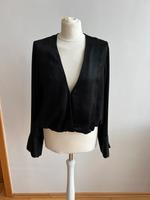Bluse Wickeloptik von NA-KD Gr M/38 schwarz Bayern - Gaukönigshofen Vorschau