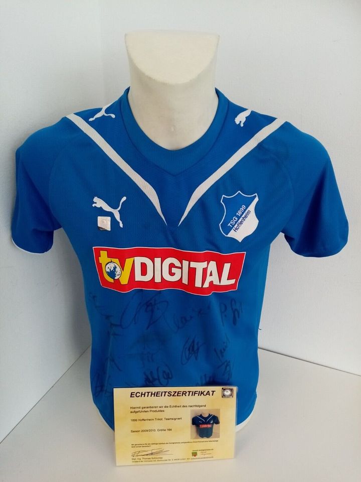 1899 Hoffenheim Trikot 2009/2010 Teamsigniert Autogramm Puma 164 in Lünen