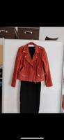 Modische Echt Lederjacke rostrot 38 40 42 Vero Moda Hessen - Geisenheim Vorschau