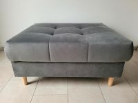 Neu Sofa Couch Hocker Sessel Anthrazit Fußhocker Sitzbank Samt Baden-Württemberg - Kirchheim unter Teck Vorschau