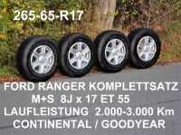 265-65-R17 M+S GOODYEAR WRANGLER FORD RANGER FELGE 8J x 17 ET55 Niedersachsen - Hessisch Oldendorf Vorschau