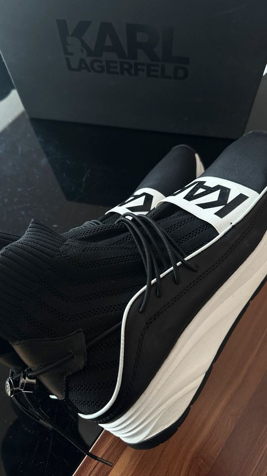 ❗️ Karl Lagerfeld Vektor Karl Band Hi Sock Sneaker - Gr. 44 in Köln