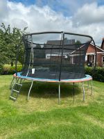 Trampolin Jump Power 396, Leiter + Bodenanker Niedersachsen - Riede Vorschau