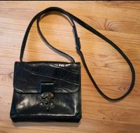 Leder - Handtasche / Schultertasche, schwarz, zu verkaufen Niedersachsen - Leer (Ostfriesland) Vorschau