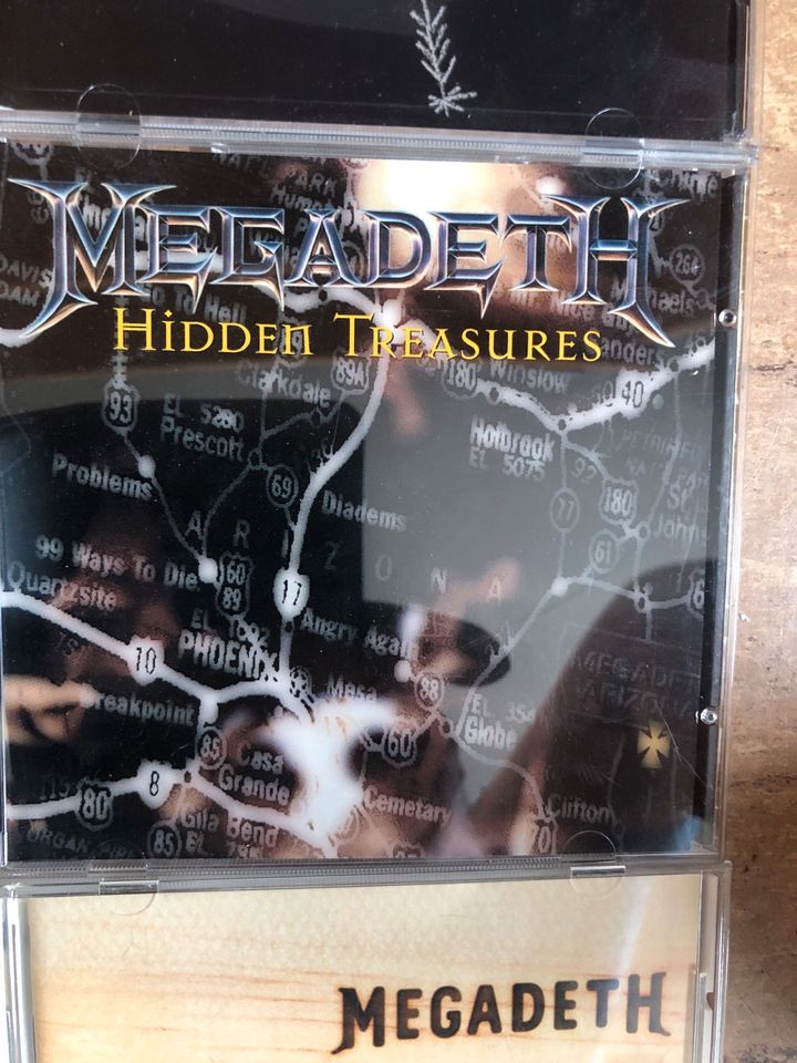 6 CDs Megadeth CD Sammlung (inkl. Peace sells 25th anniversary ed in Frankfurt am Main