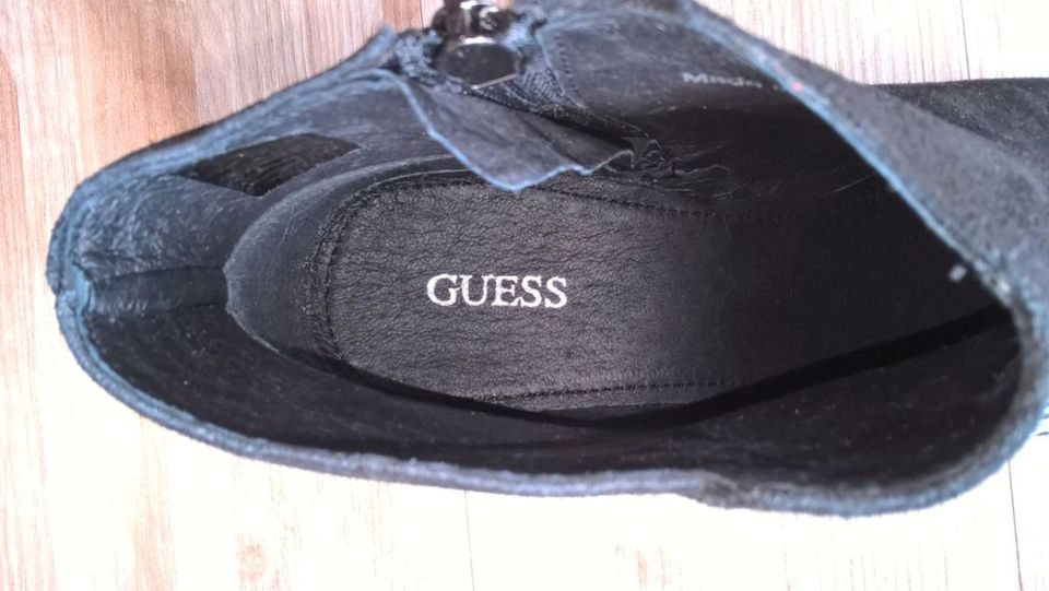 GUESS "Joanah" Stiefeletten Boots Schuhe - NEU - 41 - Blumen in Neuss