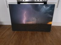 Fotoleinwand 60 x 90 cm Gewitter üben Ense Blitz Wetter Nordrhein-Westfalen - Ense Vorschau