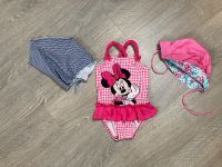 ❤ Mädchen Sommer Bikini Minnie Mouse Tuch Hut Paket 3 Stück GR.86 Nordrhein-Westfalen - Löhne Vorschau