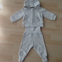 Baby Kinder Set Kapuzenjacke+Hose Sweatstoff Gr.56 H&M unisex gra Bayern - Kaufbeuren Vorschau