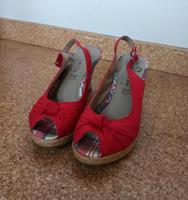 Pumps High Heels Keilabsatz rot, Tamaris Schuhe Nordrhein-Westfalen - Schleiden Vorschau