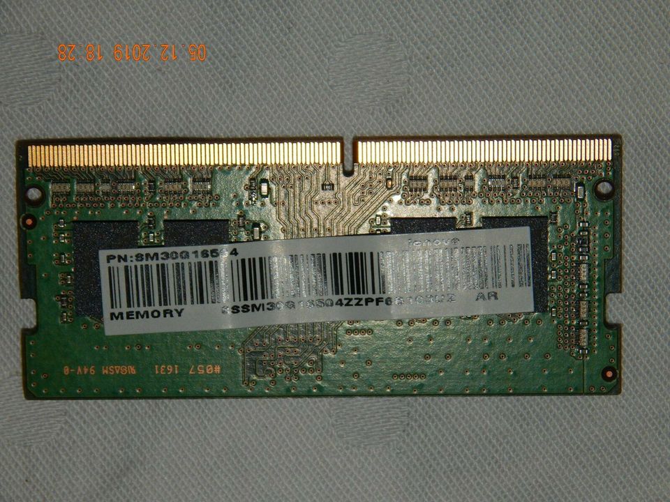 4GB RAM Laptop Arbeitsspeicher Riegel Samsung PC4-2400T-SA1-11 in Darmstadt