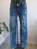 Jeans/Fetzenjeans/Hose mit Gold, Gr. 36 Sachsen-Anhalt - Eisleben Vorschau