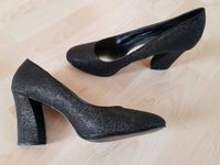 ** HIGH HEELS ** Pumps Tanzschuhe neuw. schwarz Glitzer Gr. 41 Sachsen-Anhalt - Schkopau Vorschau