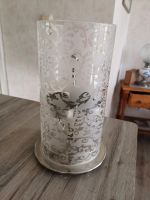 Windlicht aus Glas u Edelstahl Schleswig-Holstein - Büdelsdorf Vorschau